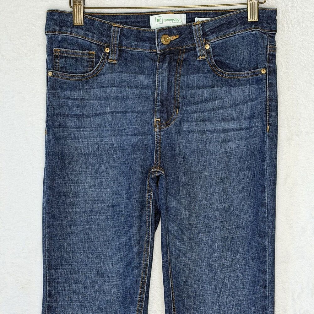 REGENERATION by Celebrity Pink Mid-Rise Bootcut BAMBOO Jeans Size 5/27 - Picture 4 of 16
